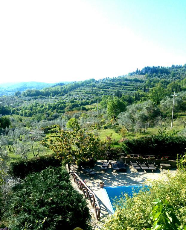 Casa Mezzuola Agriturismo Villa Greve in Chianti Buitenkant foto